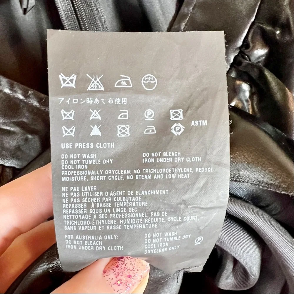 Prada Black Silk Midi Skirt